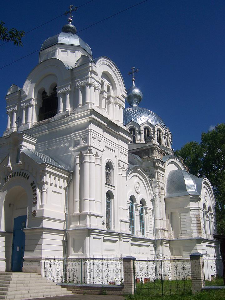 Свято-Воскресенский храм, Белая церковь г. Вичуга
