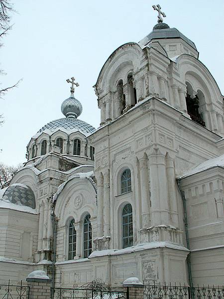 Белая церковь в январе 2008 г .
