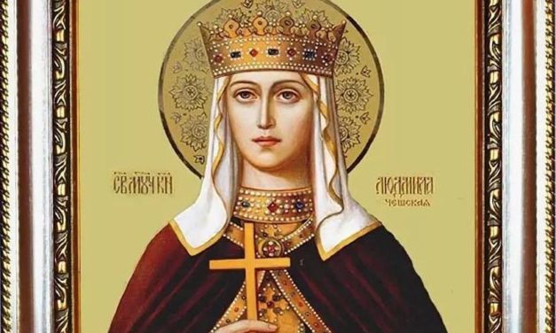 Святая мученица Людмила, княгиня Чешская (†921)