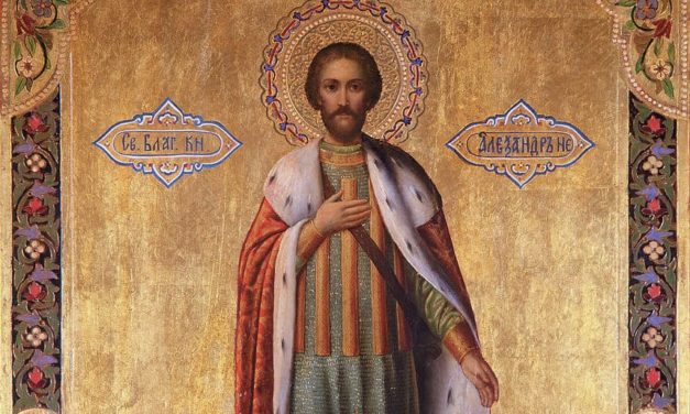 Святой благоверный князь Александр Невский (†1263)