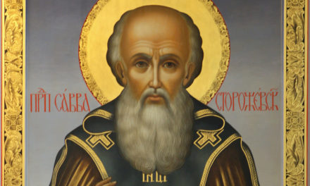 Преподобный Савва Сторожевский (†1407)