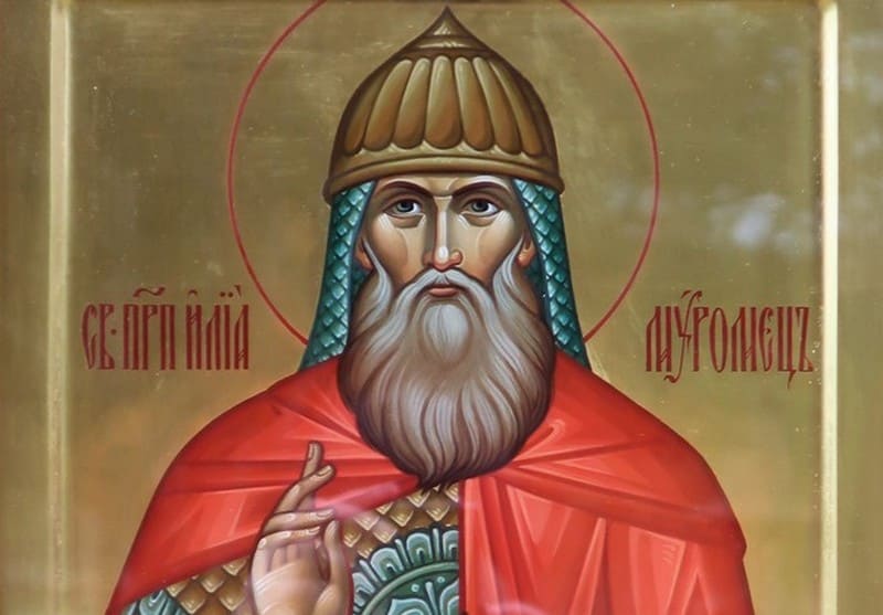 Преподобный Илия Муромец, Печерский (†1188)