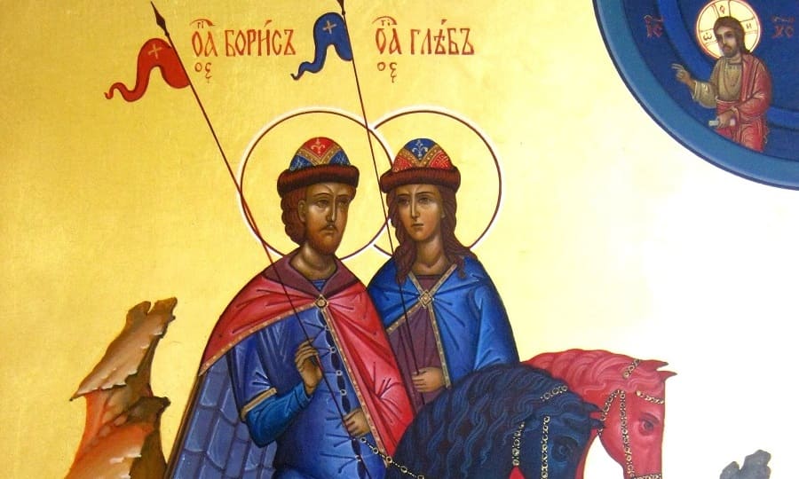 Святые благоверные князья — страстотерпцы Борис и Глеб (†1015)