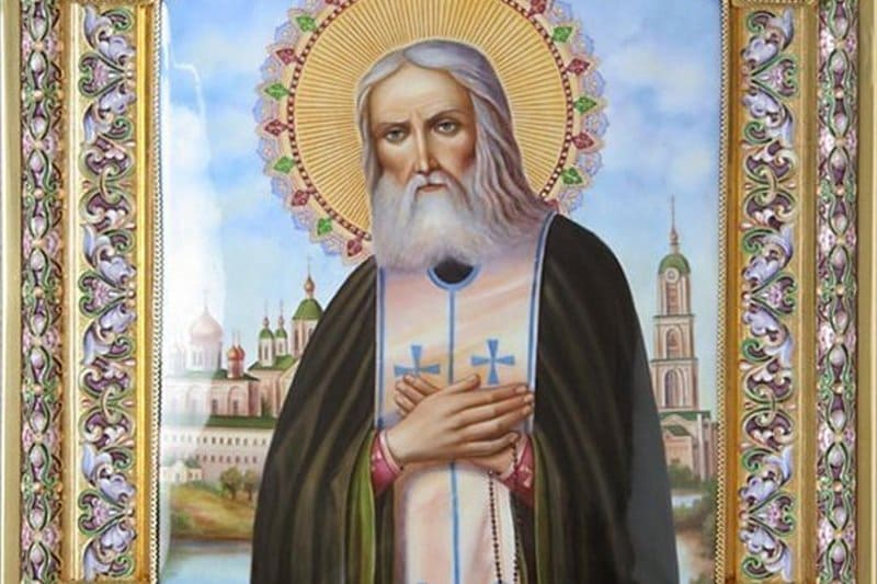 Преподобный Серафим Саровский, чудотворец (†1833)