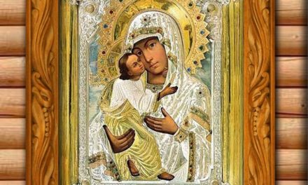 Икона Божией Матери «Умиление» Псково-Печерская