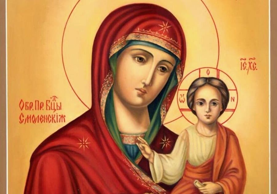 Смоленская икона Божией Матери, именуемая «Одигитрия»