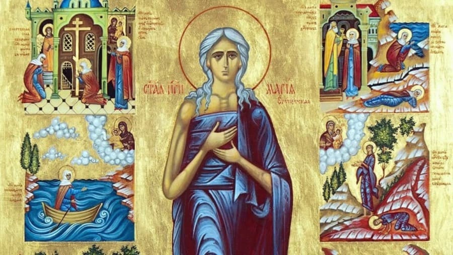 Преподобная Мария Египетская. Образ покаяния