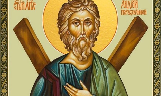 Святой апостол Андрей Первозванный (†ок.62)