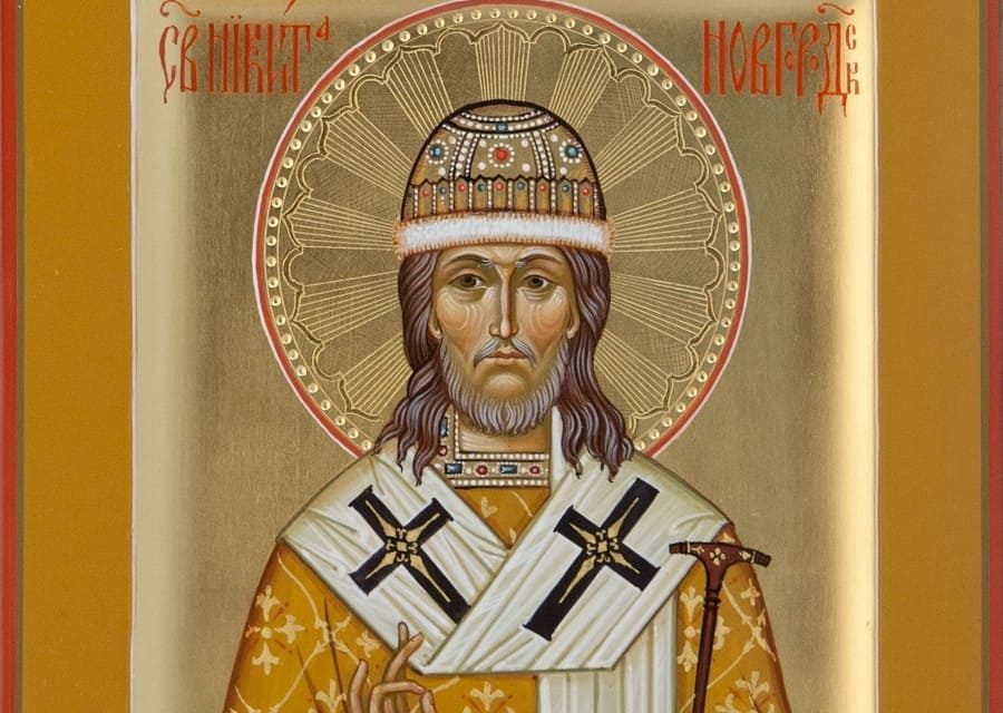 Святитель Никита, затворник Печерский, епископ Новгородский (†1108)