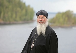 Игумен Валаамского монастыря епископ Троицкий Панкратий