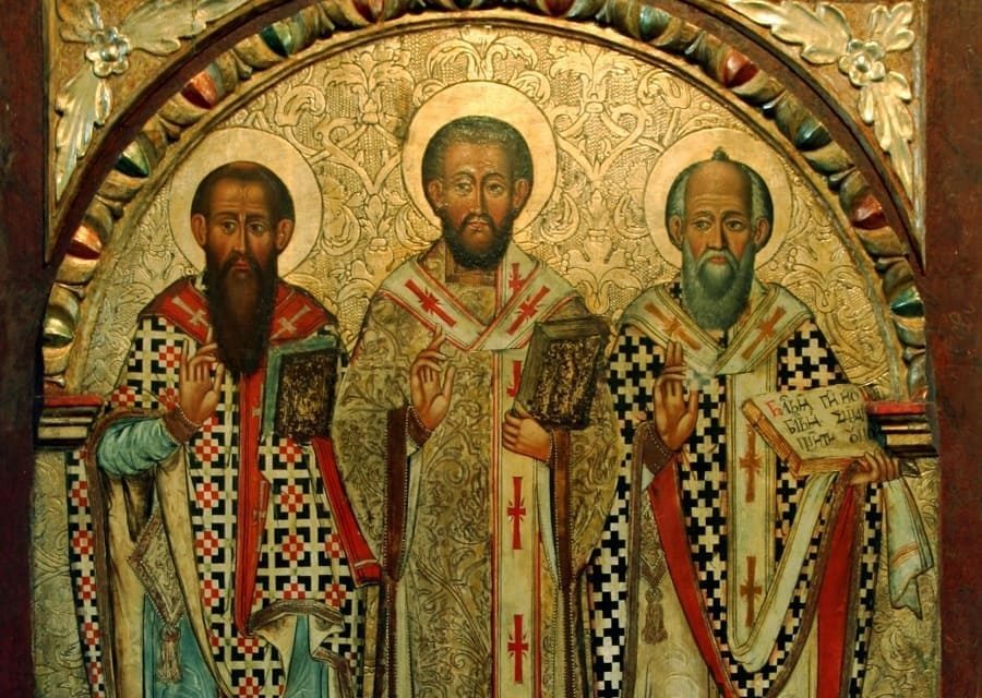 12 февраля — Собор вселенских учителей и святителей Василия Великого, Григория Богослова и Иоанна Златоустого
