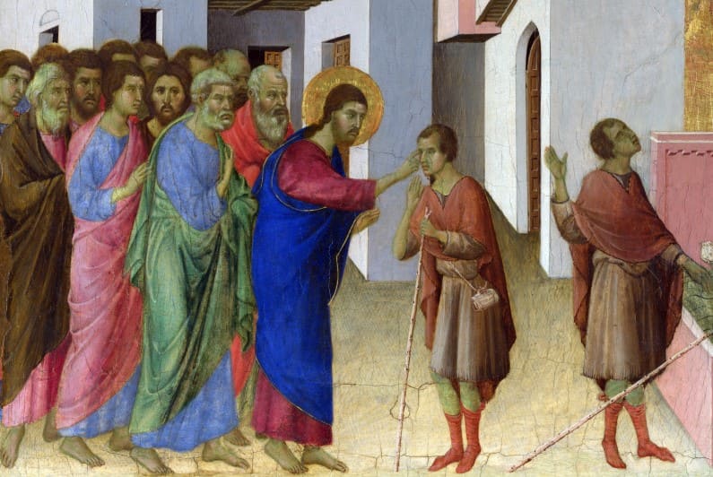 Свет Пасхи. Неделя о слепом