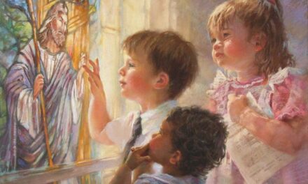 Осенения детей крестным знамением и посещения с ними богослужений