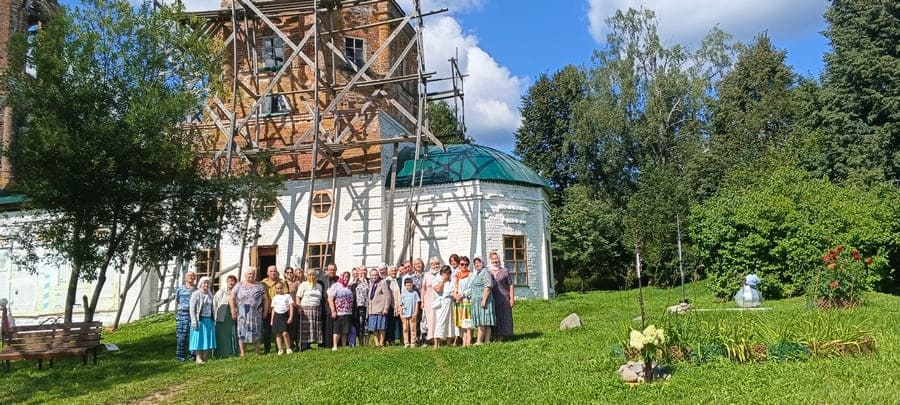 Миссионерское богослужение в бывшем селе Кузьмино